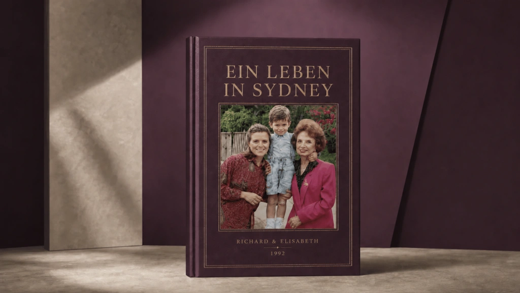Komplettes StoryKeeper-Buchcover in der passenden Farbpalette