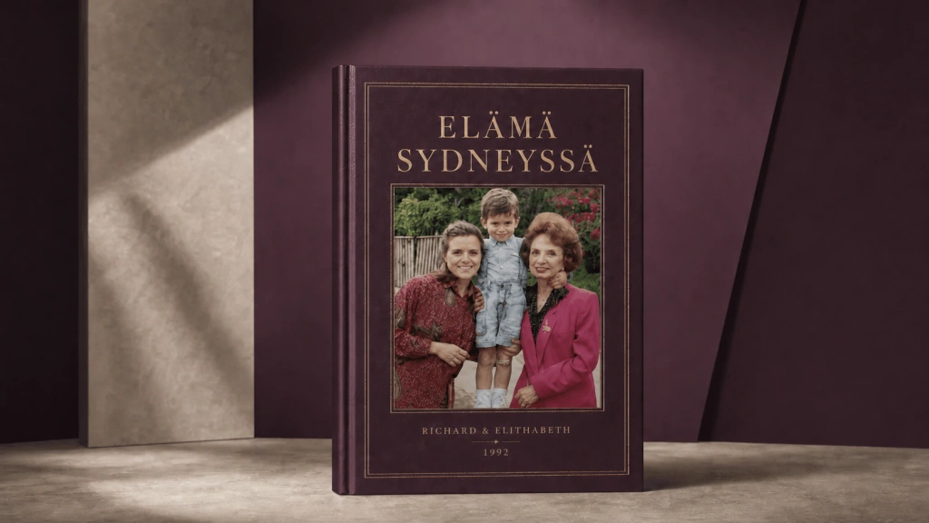 StoryKeeper-kirjan koko kansi yhteensopivassa väripaletissa