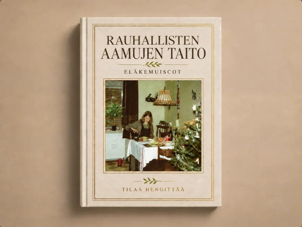 Eläkekirjan kansi kollegalle