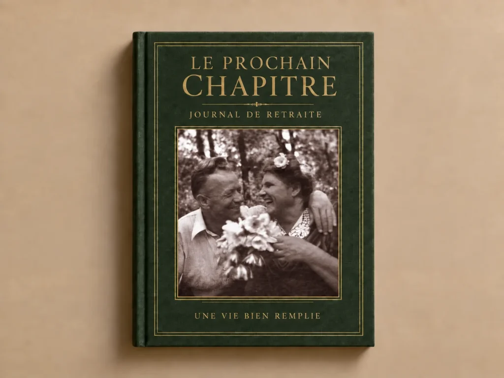 Couverture de livre de retraite pour un proche