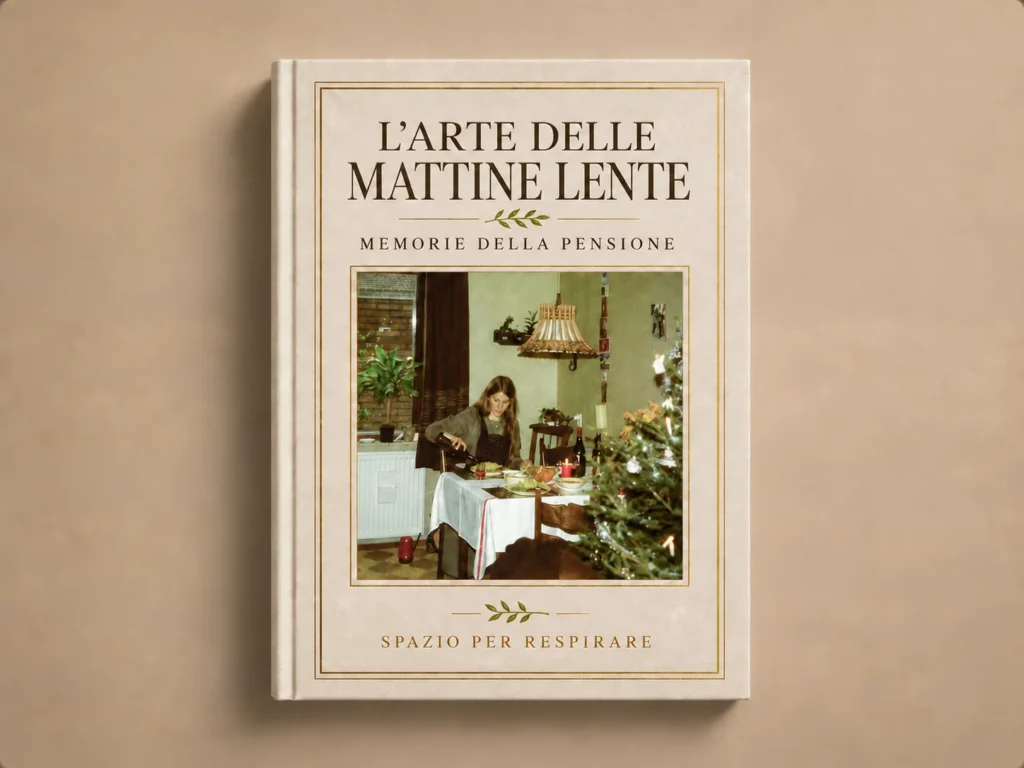 Copertina di un libro sulla pensione per un collega