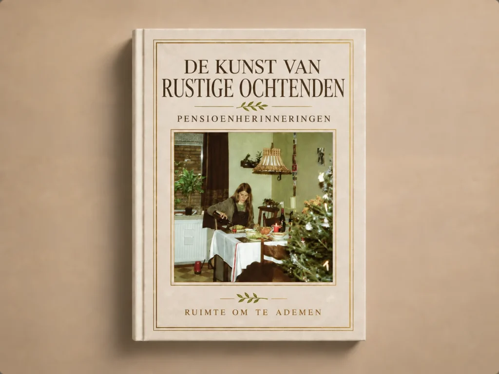 Omslag van een pensioenboek voor een collega