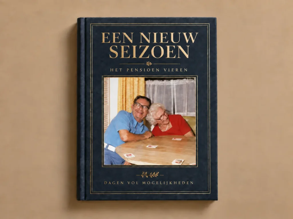 Omslag van een pensioenboek voor een mentor