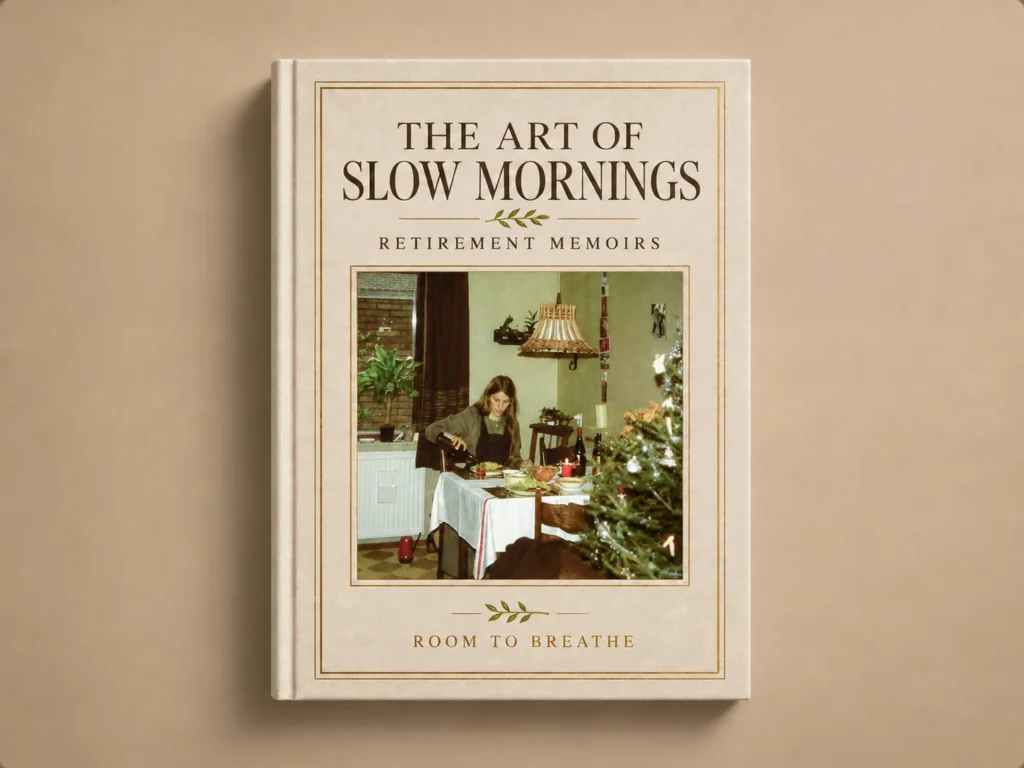 Retirement book cover for a colleague